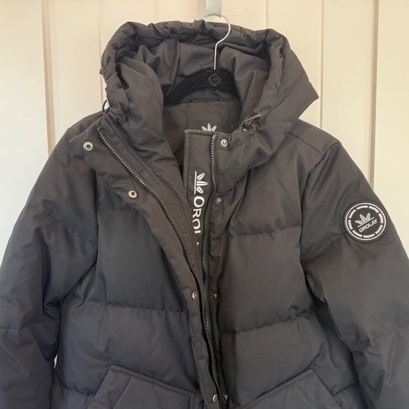 OROLAY BLACK PUFFER COAT, BLACK, MEDIUM - Picture 3 of 7